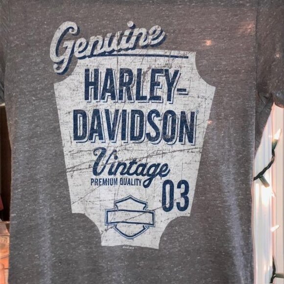 Vintage Harley Davidson Burn Out T-shirt - Picture 6 of 8